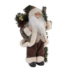 Ամանորյա դեկորատիվ առարկաներ KOOPMAN SANTA STANDING 30CM (199261) (ATK000140)