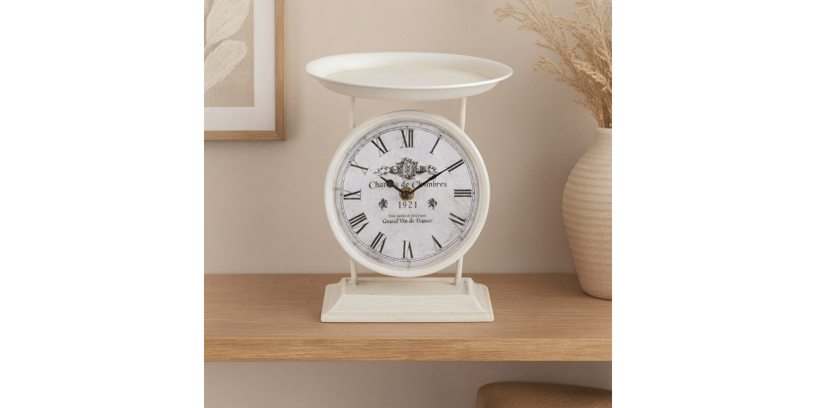 Настольные часы KOOPMAN SCALE WHITE (100748) (Y36300100)
