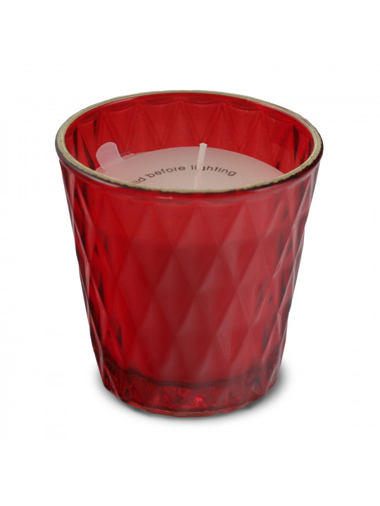 Ամանորյա դեկորատիվ առարկաներ KOOPMAN SCENTED CANDLE IN GLASS 7CM 4A (149969) (AC7100070)