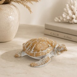 Decorative objects KOOPMAN SEA ANIMAL 14CM 4ASS GOLD (252944200)