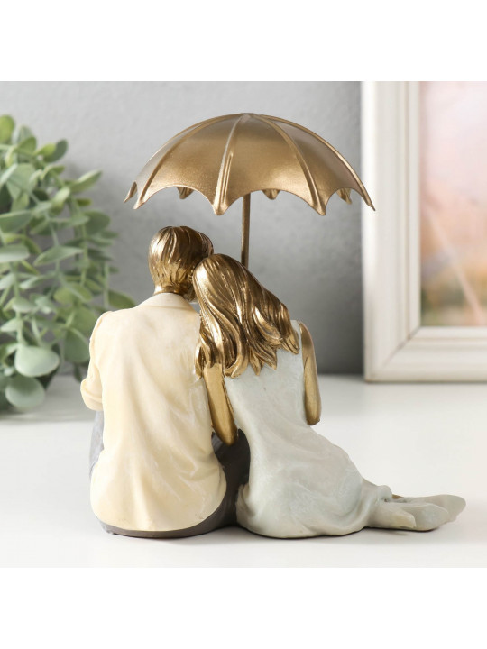 Decorate objects SIMA-LAND LOVERS COUPLE UNDER THE UMBRELLA 17X11.5X15 cm (4174742)