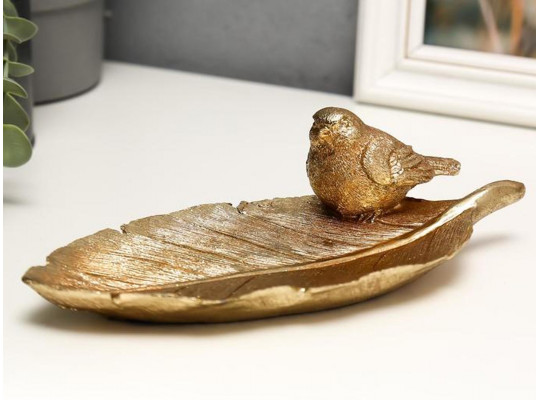 Decorate objects SIMA-LAND SPARROW ON THE LEAF 6.5X22X10 см 5121979