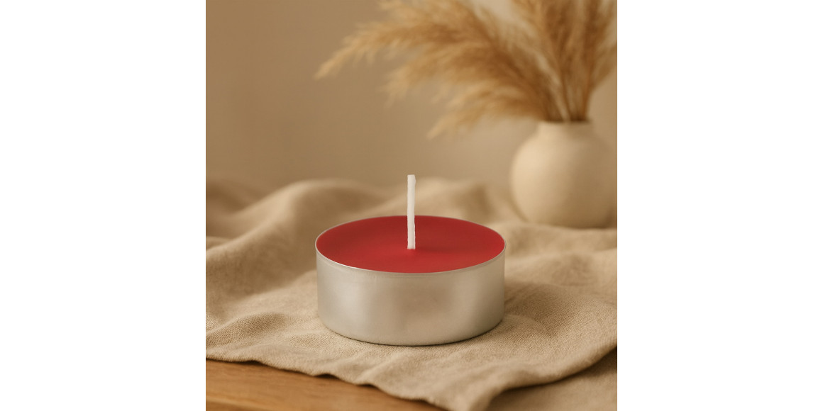 Свеча WOC SMALL RED 18 PCS 