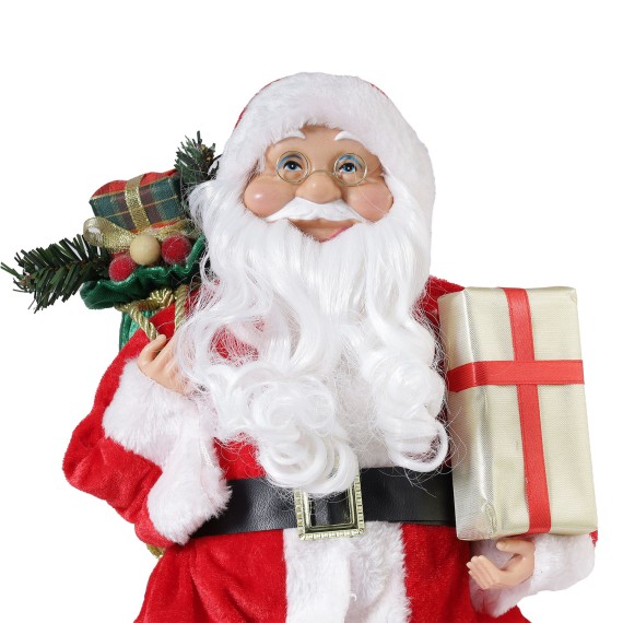 Ամանորյա դեկորատիվ առարկաներ KOOPMAN STANDING SANTA 40CM RED (641227) (ATK000340)