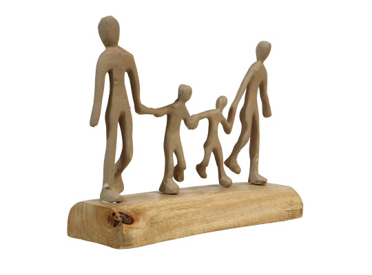 Decorate objects KOOPMAN STATUE FAMILY 23CM 2ASS (F7) (133050) (A68120680)