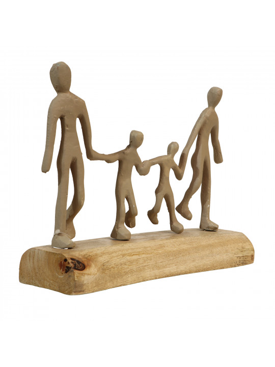Decorate objects KOOPMAN STATUE FAMILY 23CM 2ASS (F7) (133050) (A68120680)