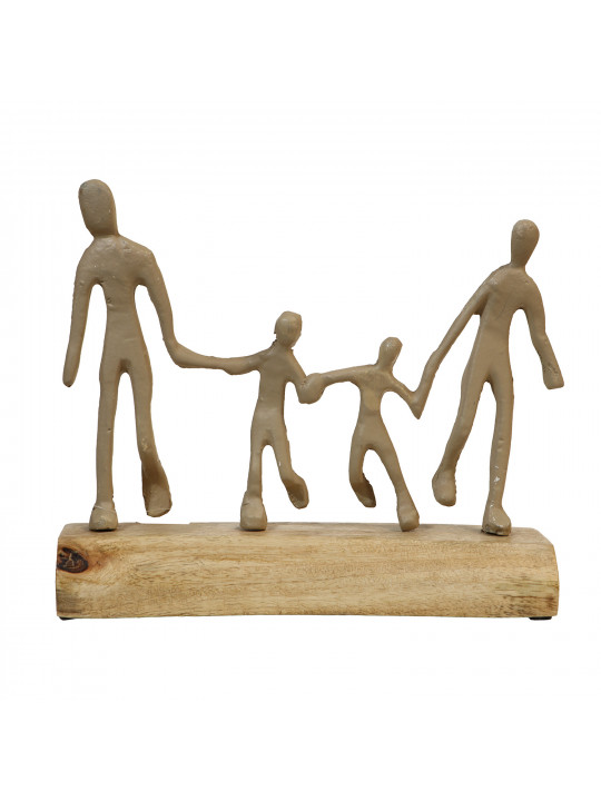 Decorate objects KOOPMAN STATUE FAMILY 23CM 2ASS (F7) (133050) (A68120680)