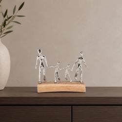 Decorative objects KOOPMAN STATUE FAMILY 23CM 2ASS (F7) (132930) (A68120660)