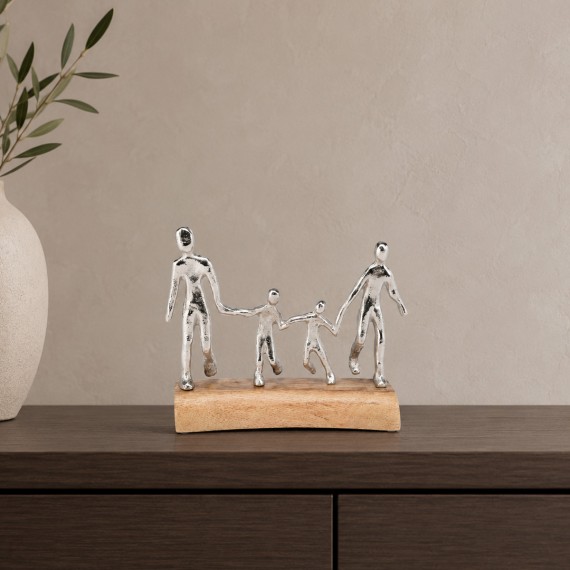 Decorative objects KOOPMAN STATUE FAMILY 23CM 2ASS (F7) (132930) (A68120660)
