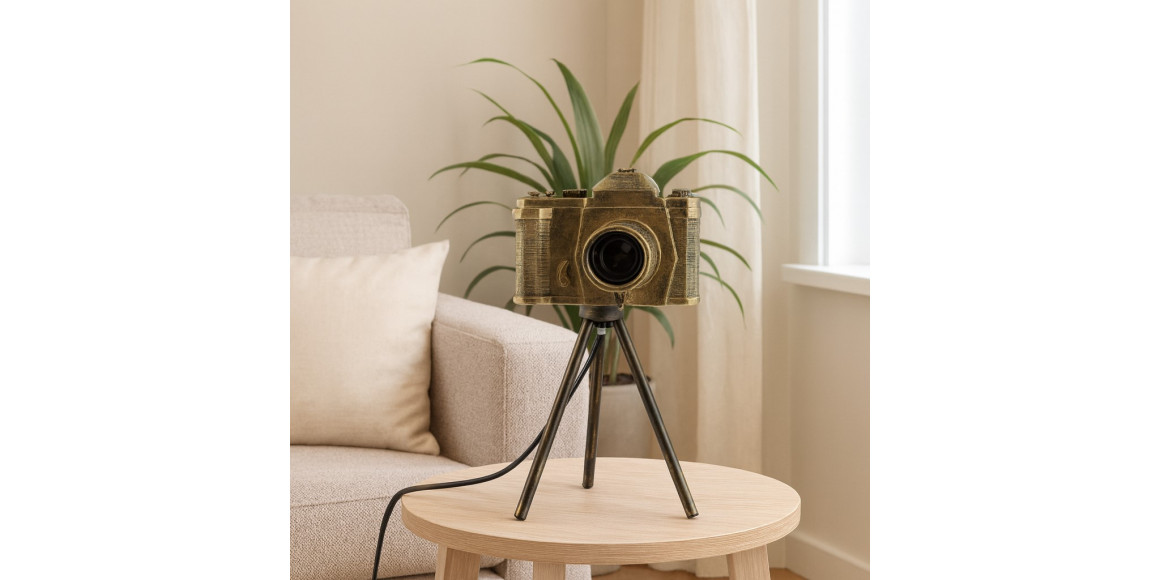 Lampshade KOOPMAN TABLE LAMP CAMERA 15X14X27CM (HX9400040)