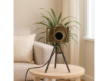 Ночник KOOPMAN TABLE LAMP CAMERA 15X14X27CM (HX9400040)