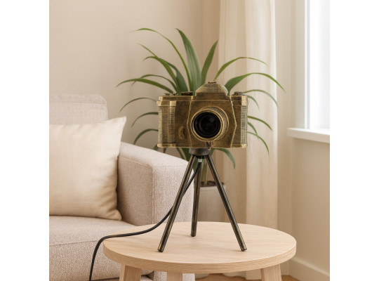 Ночник KOOPMAN TABLE LAMP CAMERA 15X14X27CM (HX9400040)