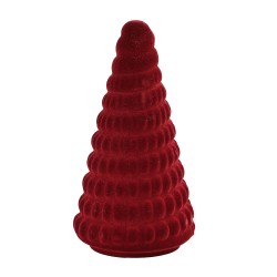 N/y decorate objects KOOPMAN TREE 20CM GLASS RED 3ASS (594820) (A75200960)