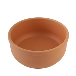 Ваза KOOPMAN VASE GLASS W TERRACOTTA BASE (758222) (008000330)