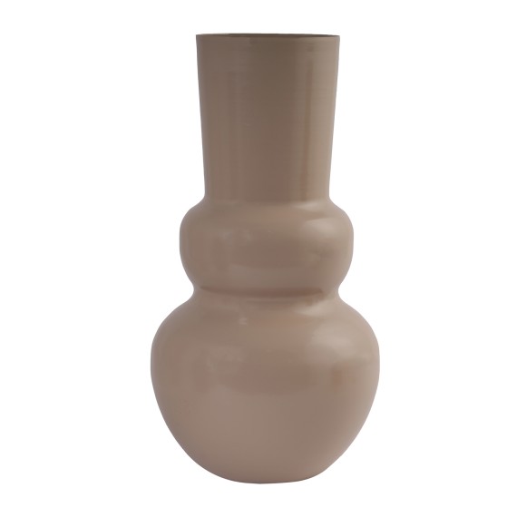 Ծաղկաման KOOPMAN VASE ZINC 160X160X300MM SAND (579520) (FZ1002090)