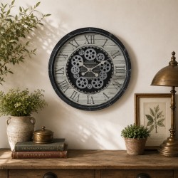 Clock KOOPMAN WALLCLOCK PP ROTATING MOVEMENT (652493) (KL5000100)