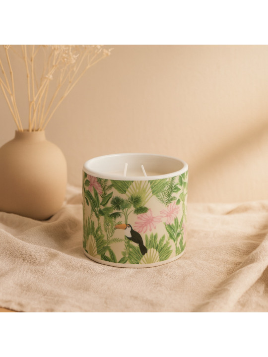 Свеча KOOPMAN WAX IN CERAMIC POT 3ASS (CC5061030)