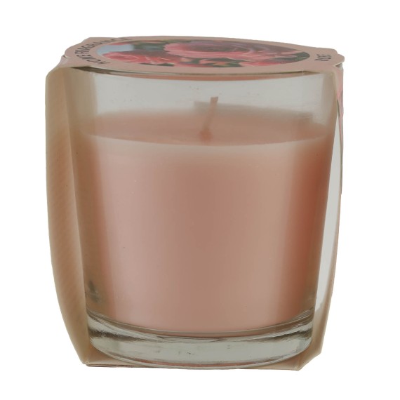 Candle KOOPMAN WAX SCENTED GLASS 70X75MM 6ASS (809825) (A95999910)