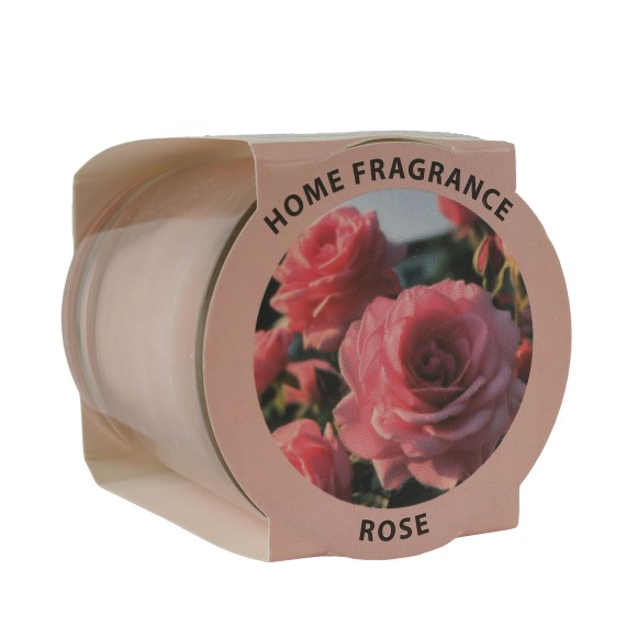 Candle KOOPMAN WAX SCENTED GLASS 70X75MM 6ASS (809825) (A95999910)