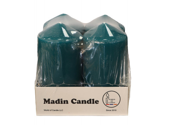 Candle WOC BIG BLUE 4 PCS 