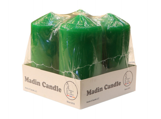 Candle WOC BIG GREEN 4 PCS 