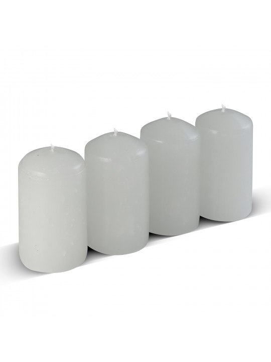 Candle WOC BIG WHITE 4 PCS 