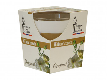 Candle WOC BIG WHITE CUP 