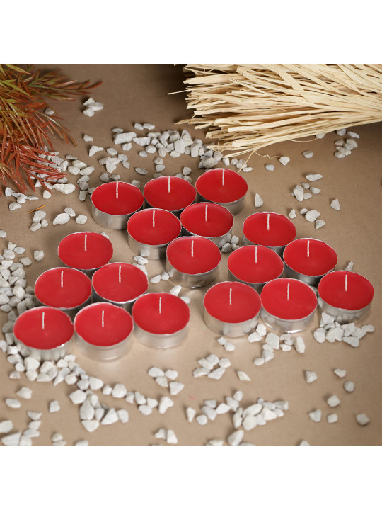 Candle WOC SMALL RED 18 PCS 