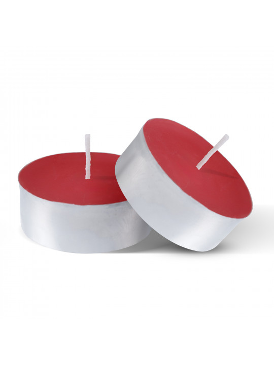 Candle WOC SMALL RED 18 PCS 