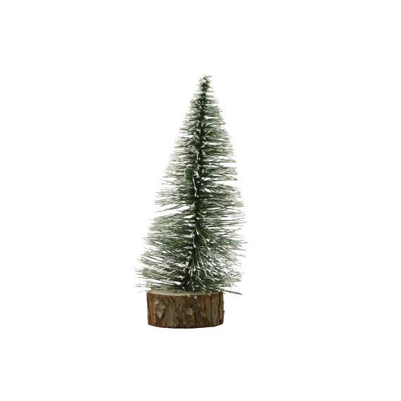Новогодные декоративные аксессуары KOOPMAN XMAS TREE GLITTER 25CM GREEN (CAA667330)