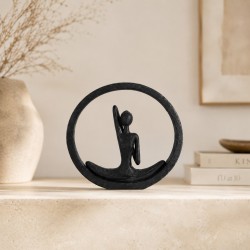 Decorative objects KOOPMAN YOGA FIGURE RING 22.5X4.5X19.5 (696173) (095005140)