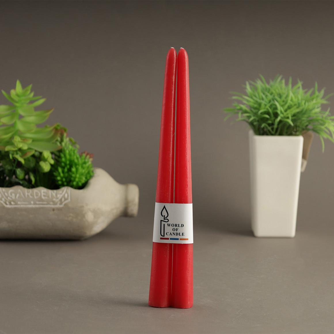 Свеча WOC THIN AND LONG (RED)