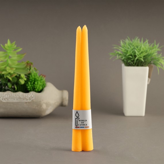 Candle WOC THIN AND LONG (YELLOW)