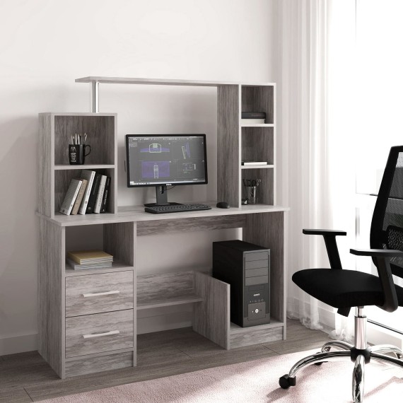 Desk & office table HOBEL ALPHA-3 CL/01 (WH) K084 (3) 