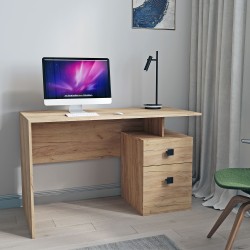 Письменный и офисный стол HOBEL DESK-03 UZ-40-032 BLACK K003 (2) 
