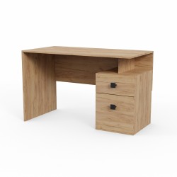 Письменный и офисный стол HOBEL DESK-03 UZ-40-032 BLACK K003 (2) 