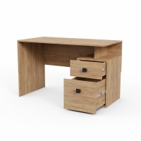 Письменный и офисный стол HOBEL DESK-03 UZ-40-032 BLACK K003 (2) 