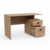 Письменный и офисный стол HOBEL DESK-03 UZ-40-032 BLACK K003 (2) 