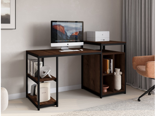 Desk & office table HOBEL ALENA METAL BLACK/K090 (1) 