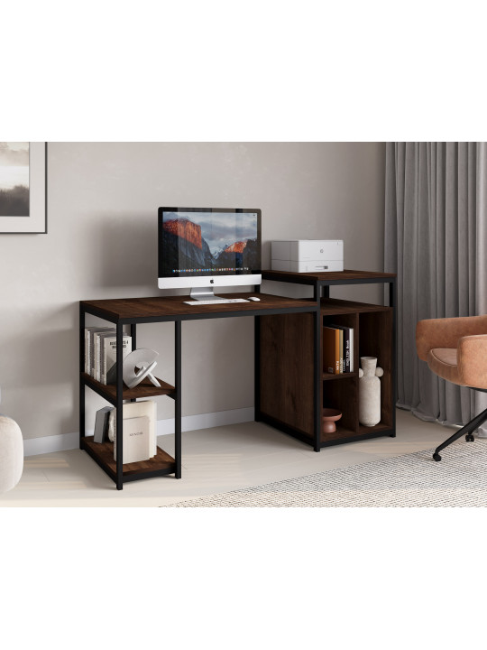 Desk & office table HOBEL ALENA METAL BLACK/K090 (1) 