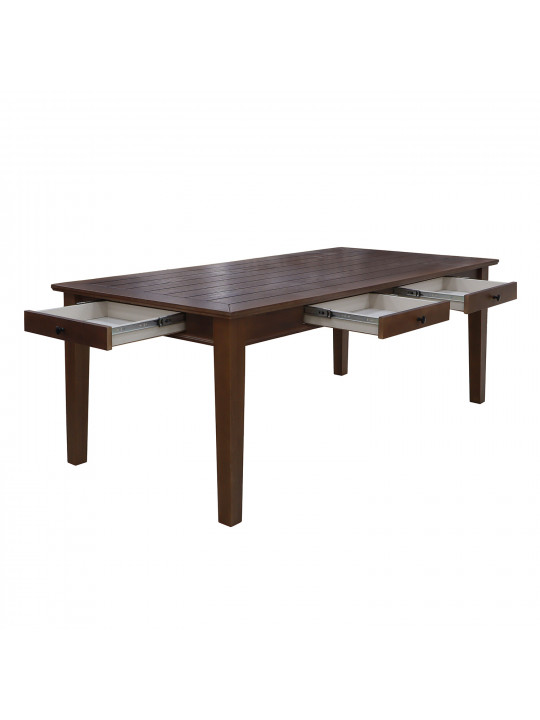 Dining set HOBEL DORA 1+8 OAK PIGMENT/CH SHO599/2 (10) 