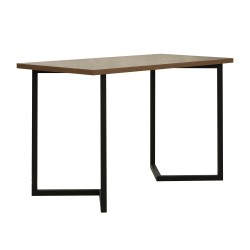Обеденный стол HOBEL EX-A84 1+4 METAL BLACK COMBY (3) 