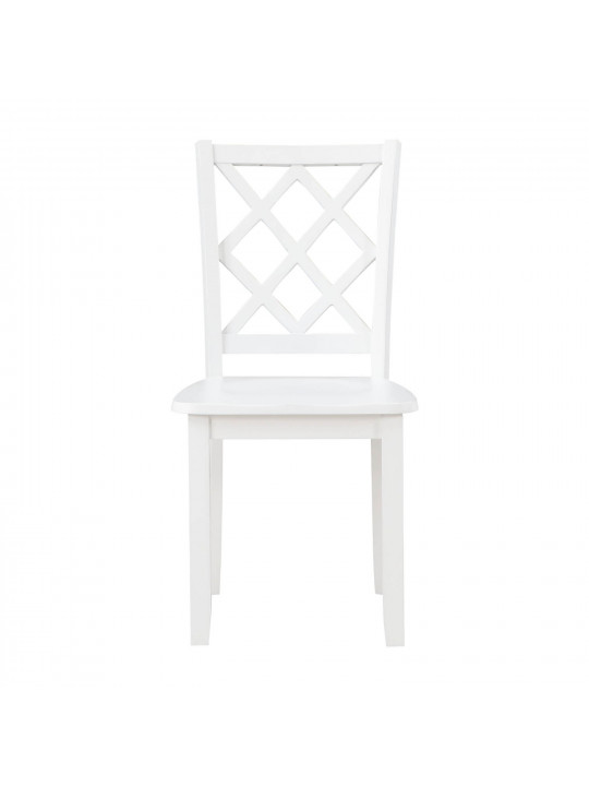 Dining set HOMELEGANCE SALOME 5892WT 1+4 WHITE 