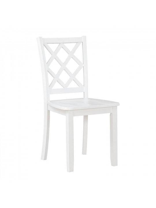 Dining set HOMELEGANCE SALOME 5892WT 1+4 WHITE 