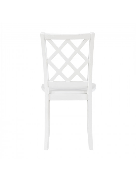 Dining set HOMELEGANCE SALOME 5892WT 1+4 WHITE 