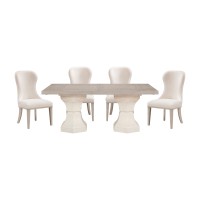 Столовый гарнитур HOMELEGANCE MIRANDA 6018-108B/A/S 1+2+6 (6) 