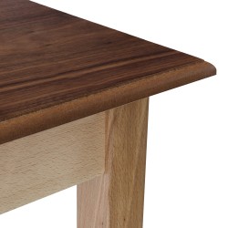 Столовый гарнитур HOBEL MONA 1+4 NATURAL/LEONARDO 3 (4) 