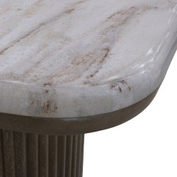 Столовый гарнитур TRISWIFT DESIGNS CERVIA 1+8 MARBLE (6) 