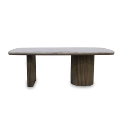 Столовый гарнитур TRISWIFT DESIGNS CERVIA 1+8 MARBLE (6) 