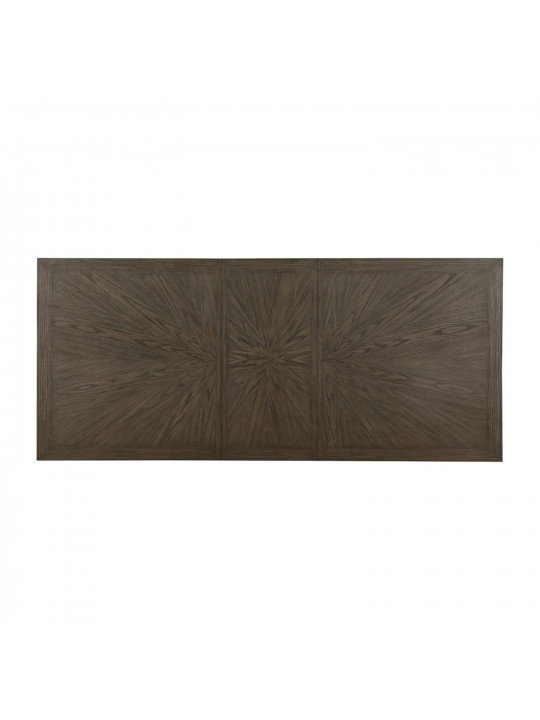 Ճաշասեղանի հավաքածու HOMELEGANCE VIENNA 5933-96/B/A 1+8 WENGE/GOLD (6) 